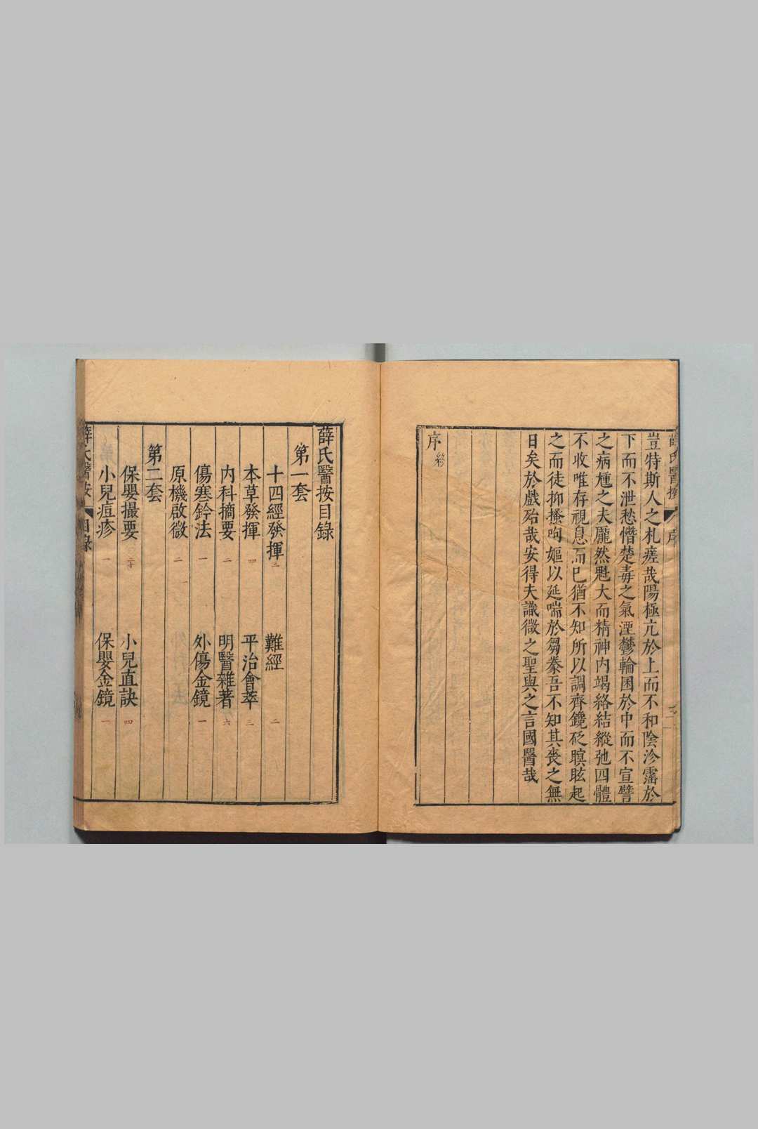 中医古籍《薛氏医按》 二十四种本 薛己 吴琯 明万历间 (图2) 中医古籍《薛氏医按》 二十四种本 薛己 吴琯 明万历间 (图2)