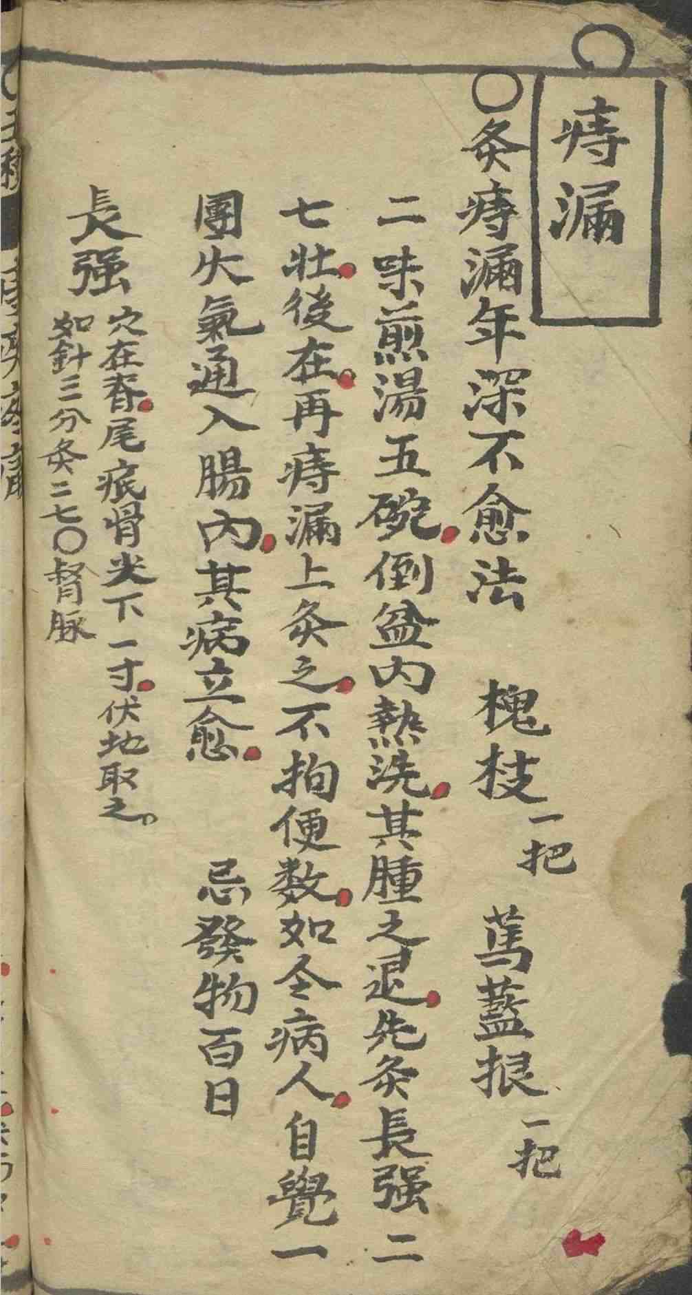 中医古籍《​绘图手抄医书》(图16)