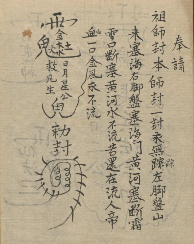 道医古籍《跌打损伤灵符》(图12)