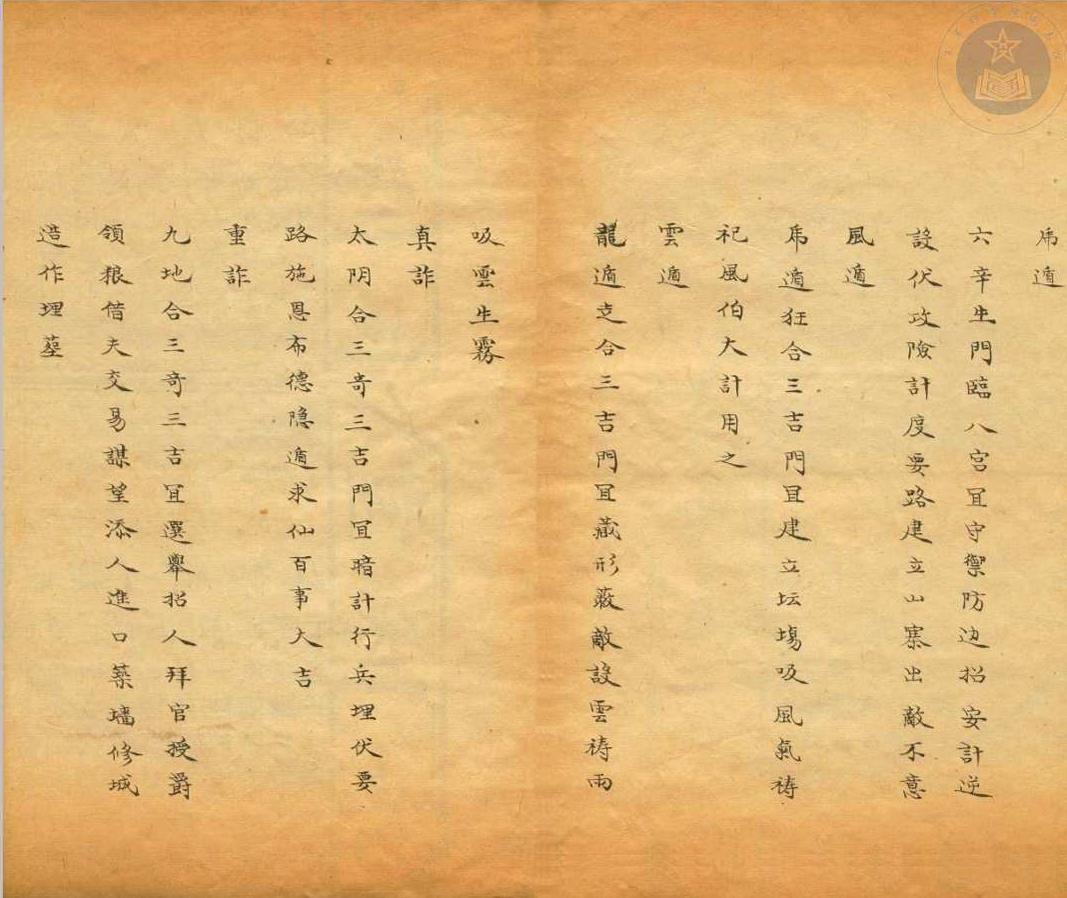 奇门古籍《​奇门仙机兵家心法》(图13)