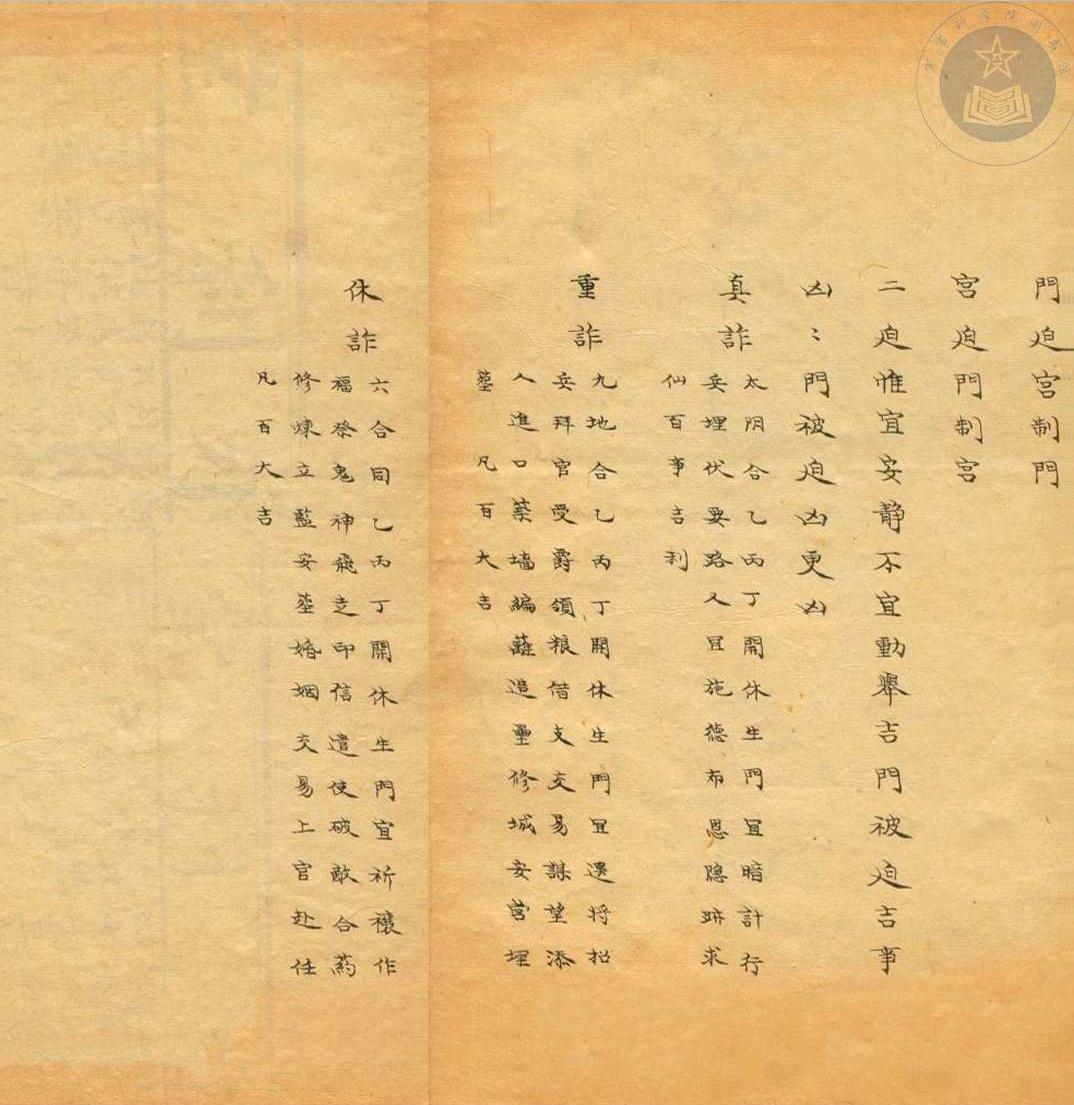 奇门古籍《​奇门仙机兵家心法》(图14)