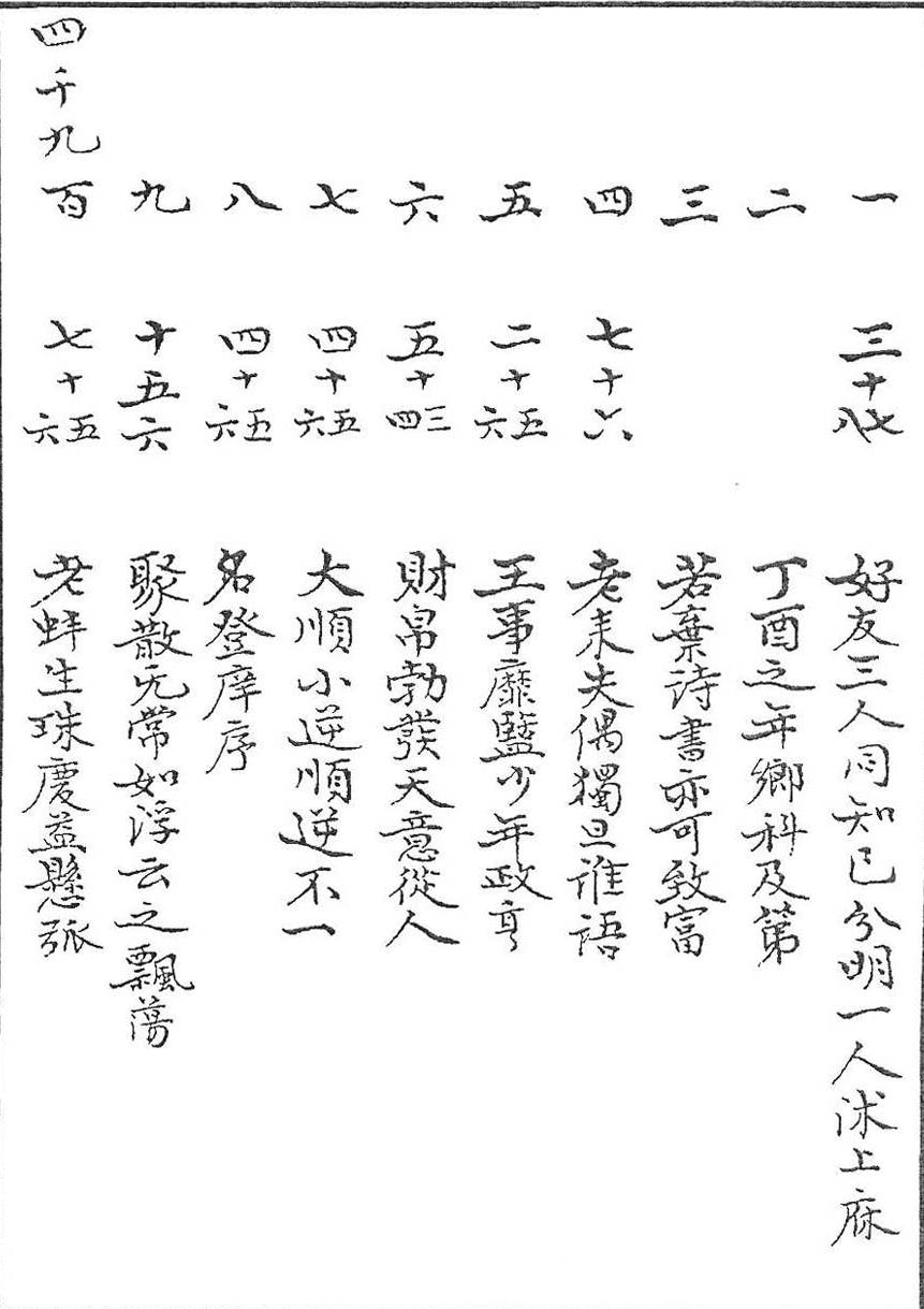 命理神数古籍《皇极数钞一二》(图16)