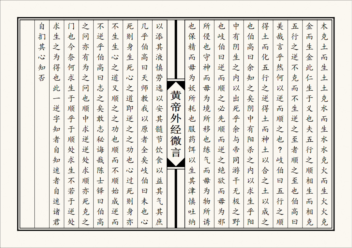 中医书籍《黄帝外经微言》排版(图14)
