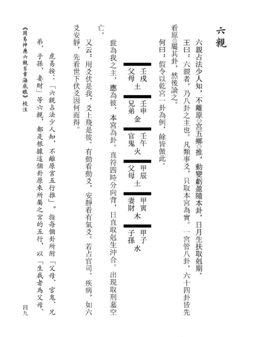 六爻书籍《周易神应六亲百章海底眼 校注》王鼒原著、虎易校注(图11)