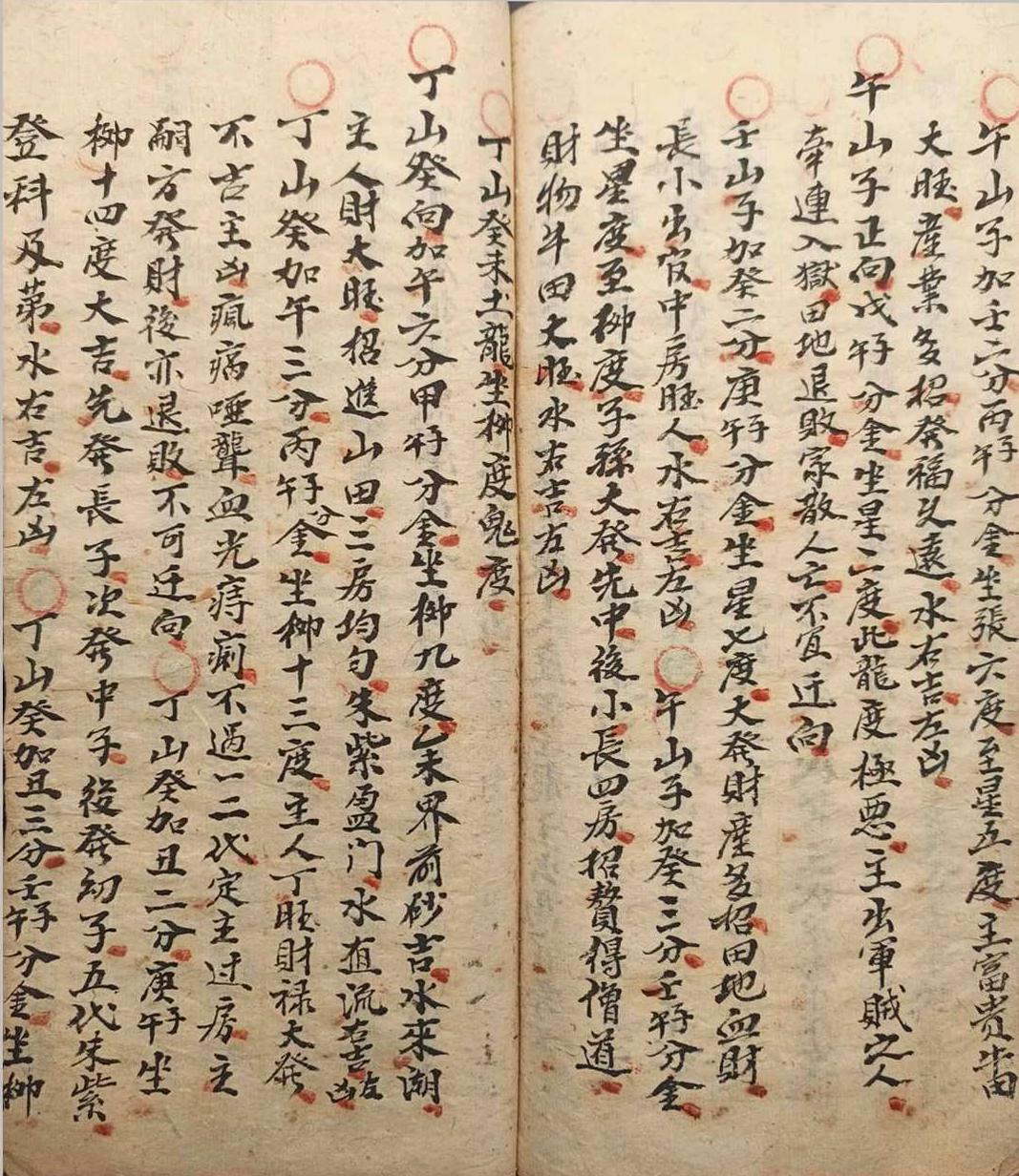 风水古籍《地理阳宅阴宅开门放水消水纳总诀》(图20)