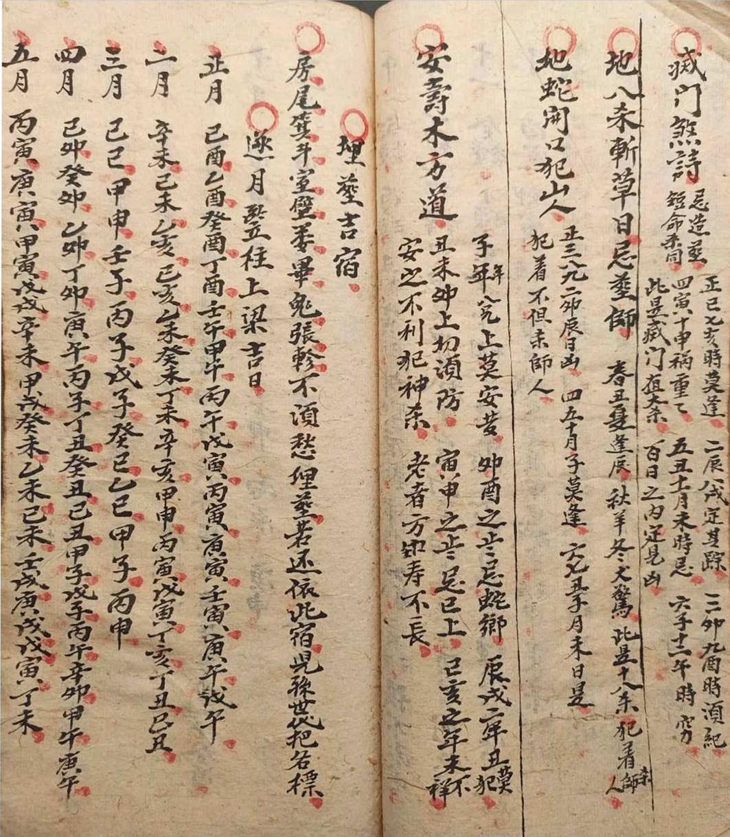 风水古籍《地理阳宅阴宅开门放水消水纳总诀》(图19)