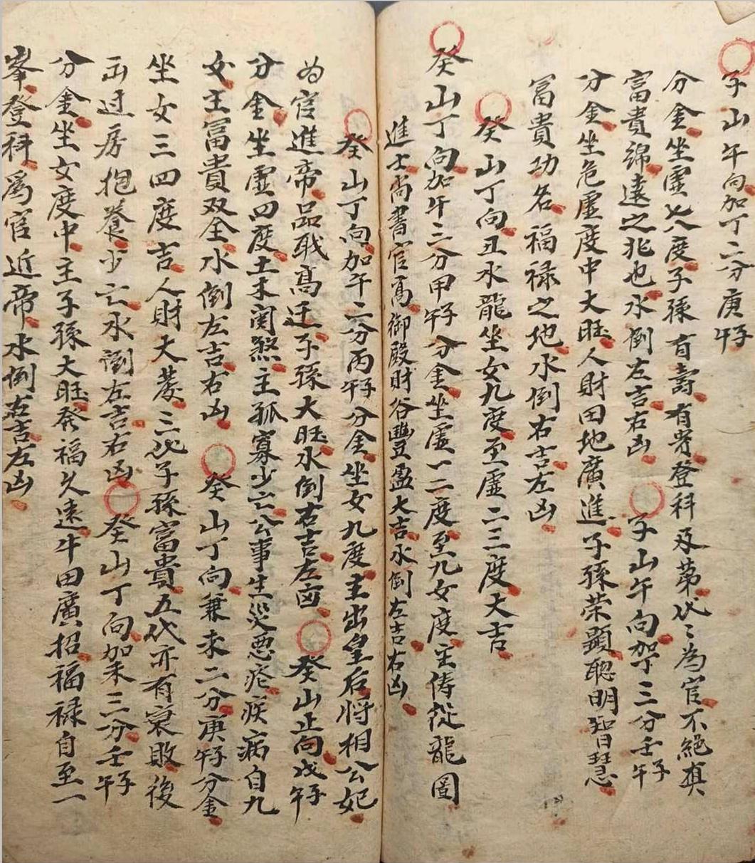 风水古籍《地理阳宅阴宅开门放水消水纳总诀》(图23)