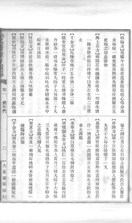 中医方书古籍《今古名医验方类编》(图15)