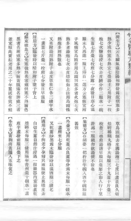 中医方书古籍《今古名医验方类编》(图18)