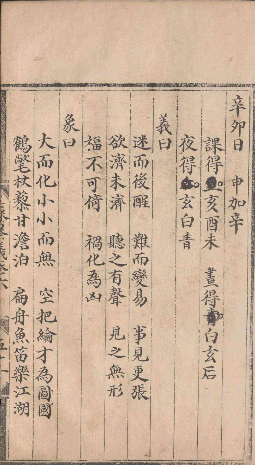 六壬古籍《壬课纂义》真一山人撰述(图17)