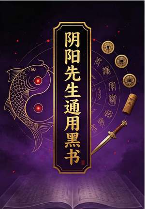 风水书籍《阴阳先生通用黑书》