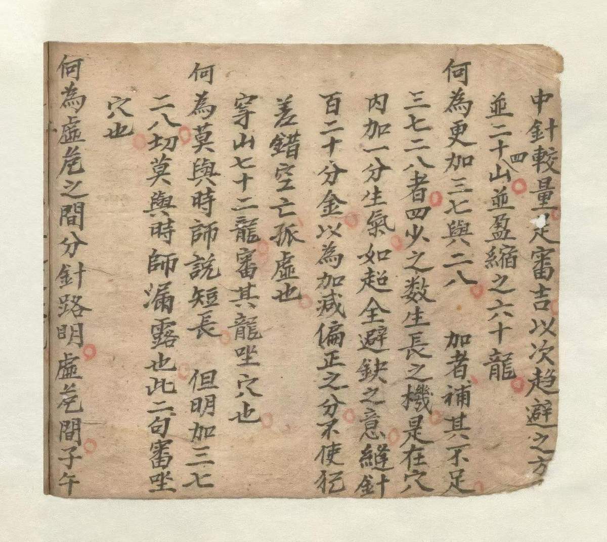 风水古籍《罗针盘分层数》(图6)