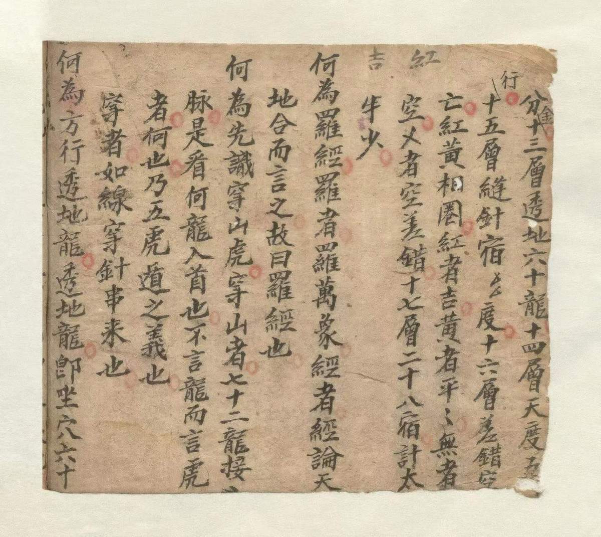 风水古籍《罗针盘分层数》(图4)