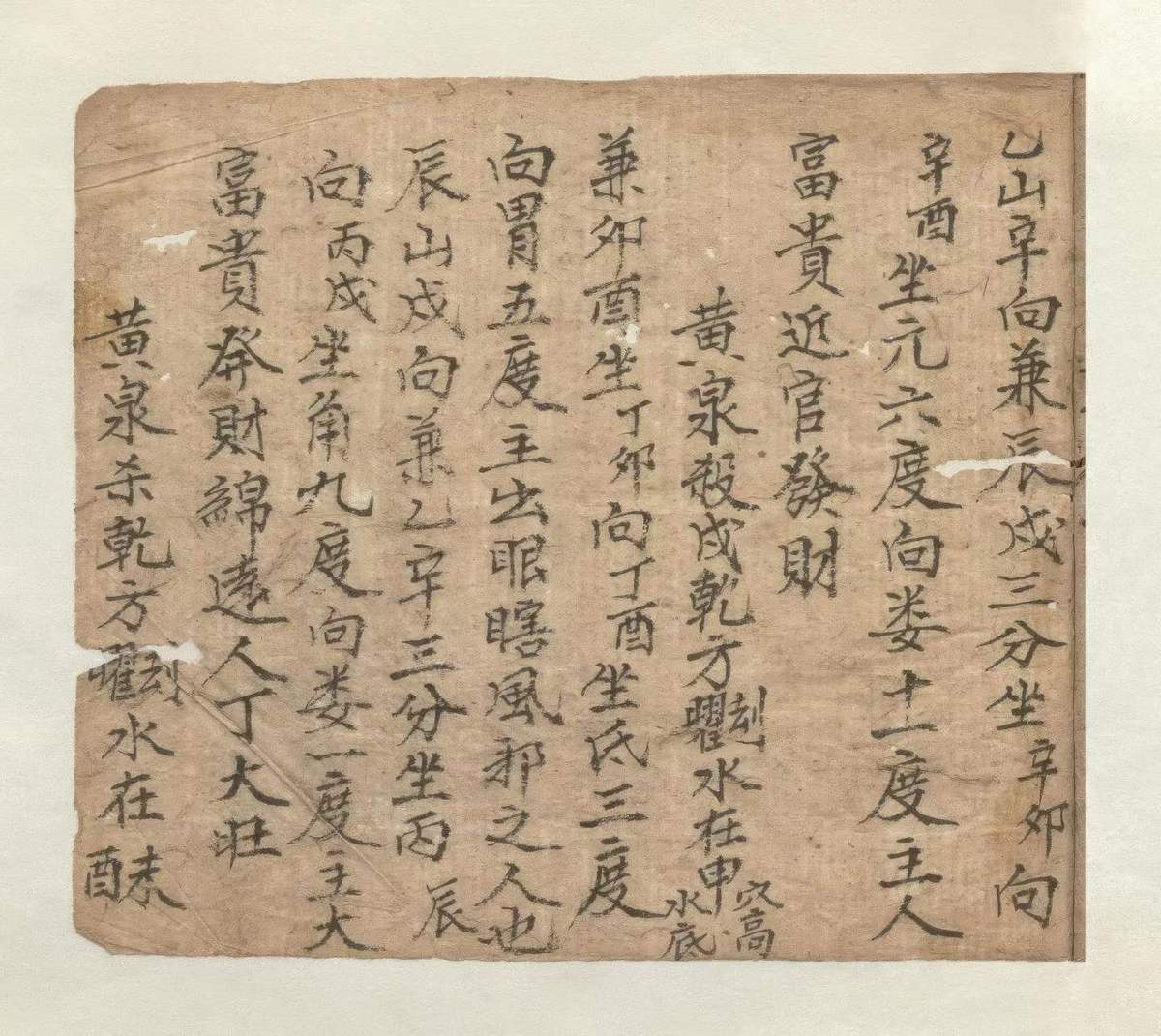 风水古籍《罗针盘分层数》(图9)