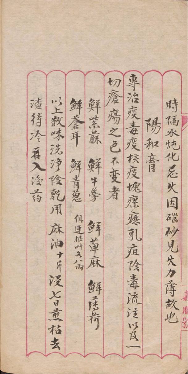 中医方书古籍《膏丹秘方》(图4)