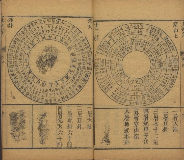风水古籍《罗经解义 罗经指南拨雾集》清叶泰撰 清吴天洪批点(图9)