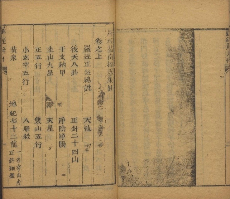 风水古籍《罗经解义 罗经指南拨雾集》清叶泰撰 清吴天洪批点(图4)