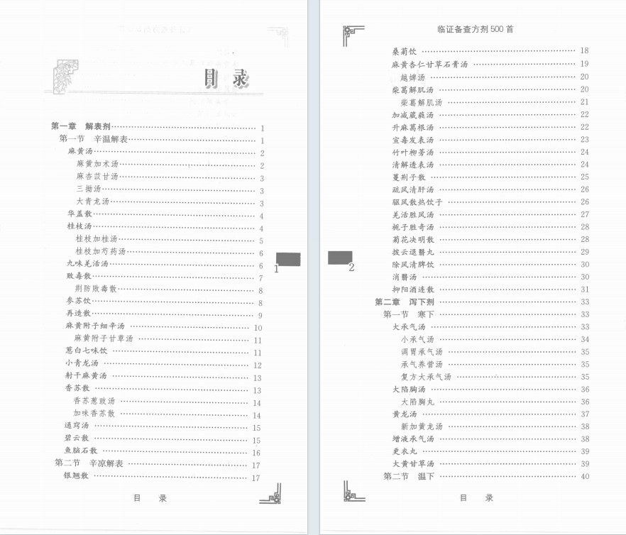 中医书籍《临证备查方剂500首》樊巧玲(图2)