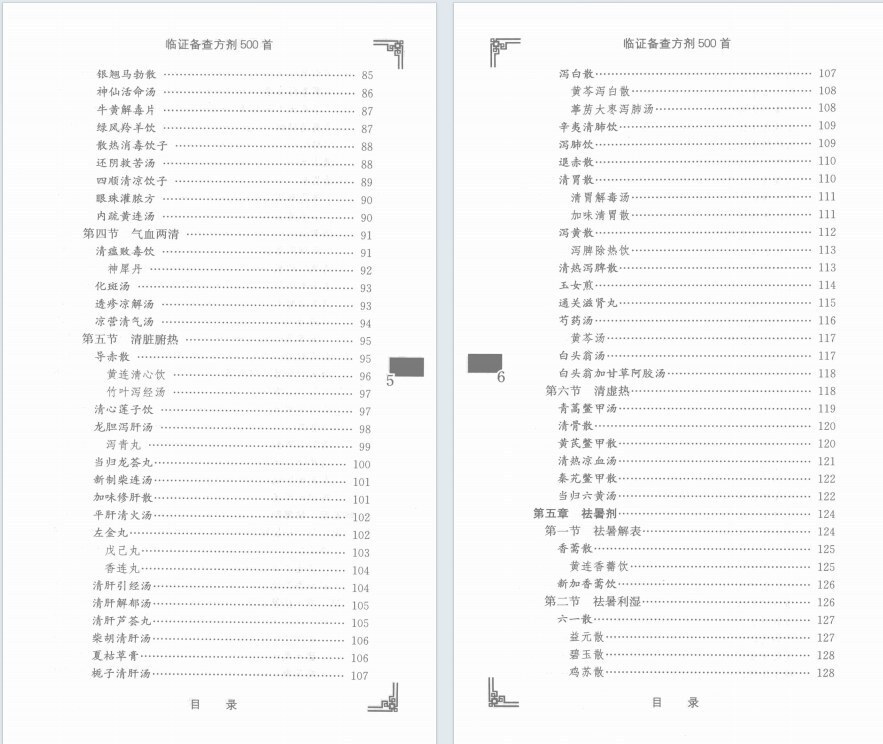 中医书籍《临证备查方剂500首》樊巧玲(图4)