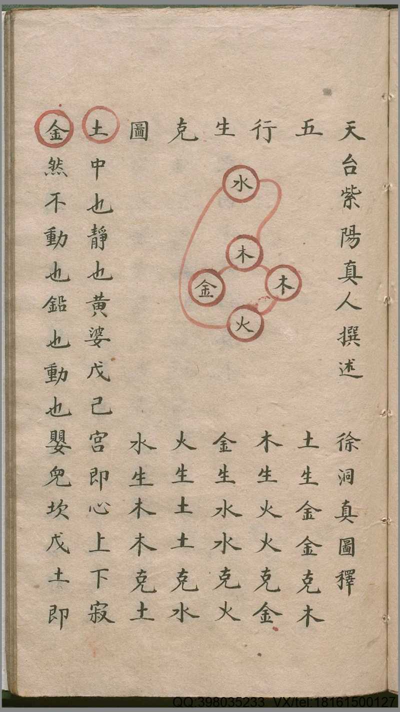 全真太教传修仙辨惑直指口诀妙奥.清手钞本(图3) 全真太教传修仙辨惑直指口诀妙奥.清手钞本(图3)