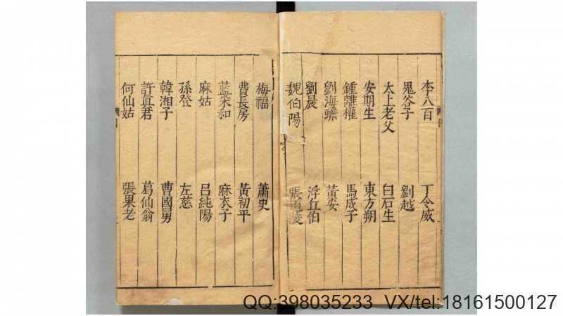 仙佛奇踪.4册.消摇墟3卷.寂光镜3卷.长生诠1卷.无生诀1卷.明洪应明撰.明万历30年.1602年(图2) 仙佛奇踪.4册.消摇墟3卷.寂光镜3卷.长生诠1卷.无生诀1卷.明洪应明撰.明万历30年.1602年(图2)