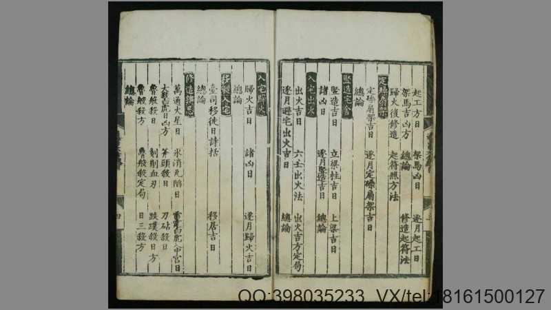 类编历法通书大全(图3) 类编历法通书大全(图3)