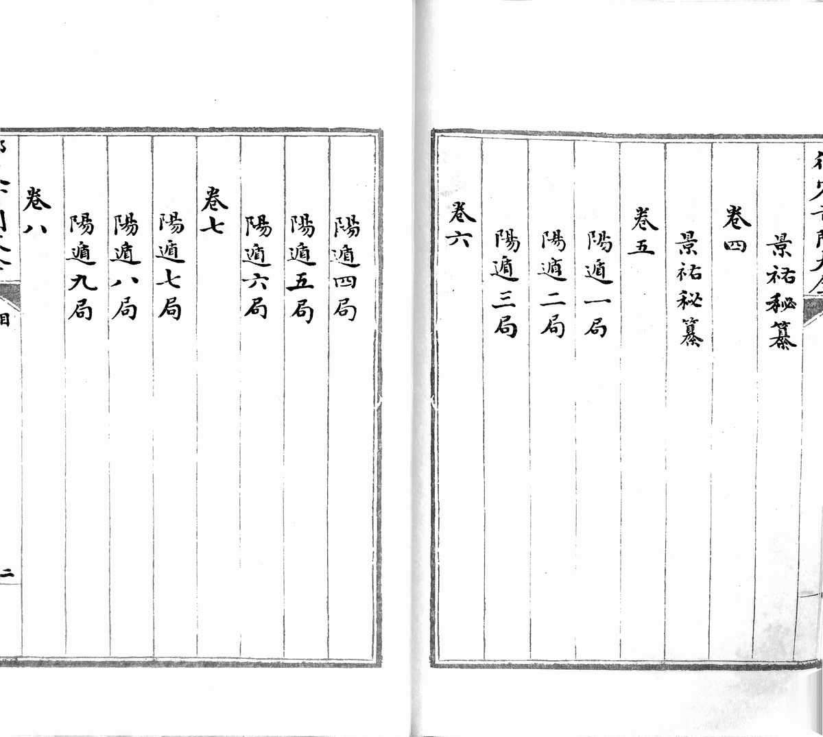 明永乐十二年奇门抄本《御制奇门大全》(图8)