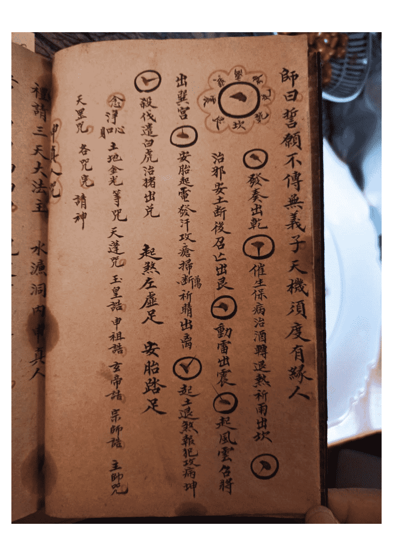 秘法古籍《先天诸般符法》清代宣统元年悟玄堂手抄本(图8)