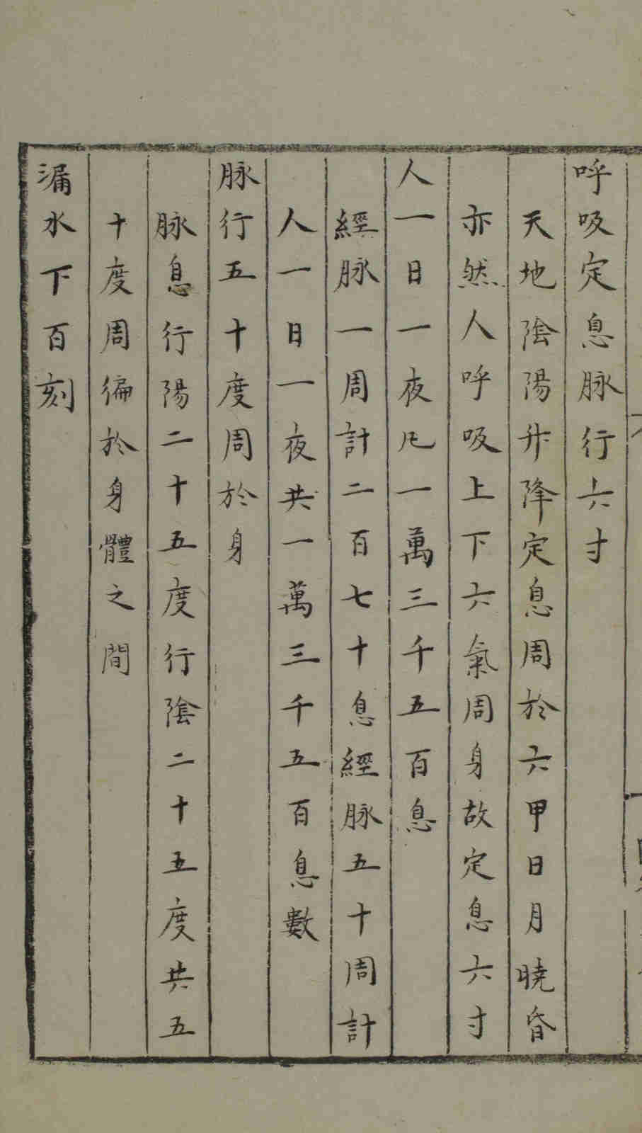 内难经类中医著作《黄帝八十一难经纂图句解》清代抄本(图4) 内难经类中医著作《黄帝八十一难经纂图句解》清代抄本(图4)