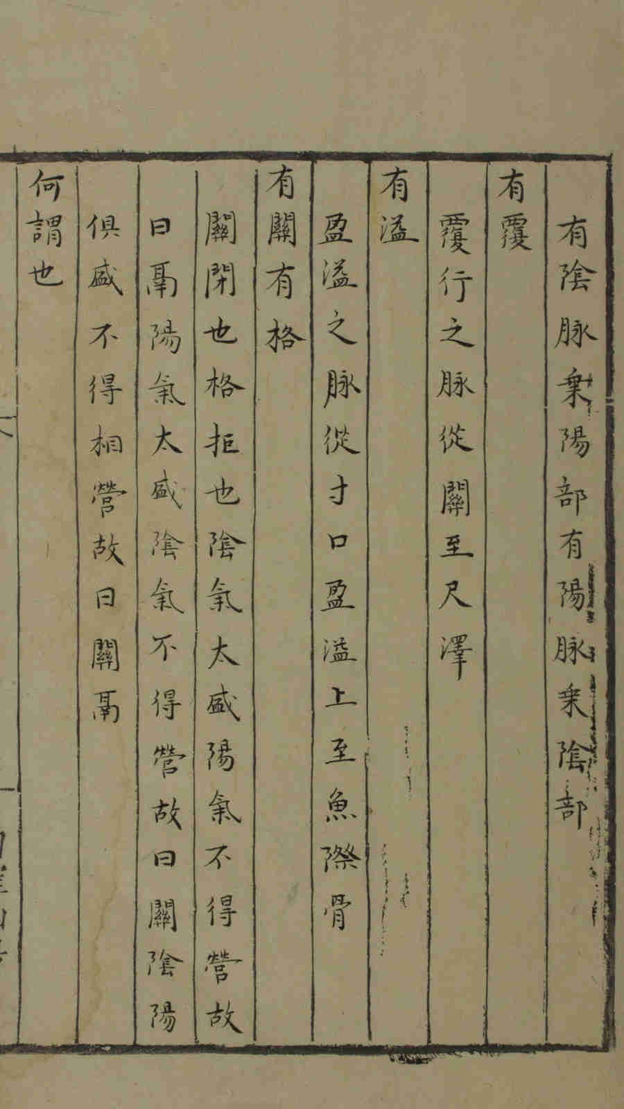内难经类中医著作《黄帝八十一难经纂图句解》清代抄本(图11) 内难经类中医著作《黄帝八十一难经纂图句解》清代抄本(图11)