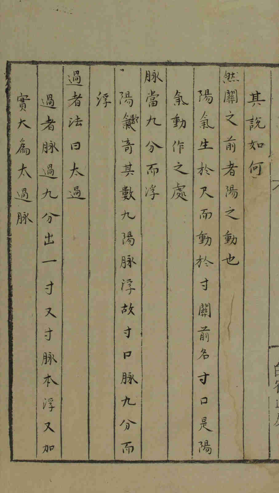 内难经类中医著作《黄帝八十一难经纂图句解》清代抄本(图12) 内难经类中医著作《黄帝八十一难经纂图句解》清代抄本(图12)
