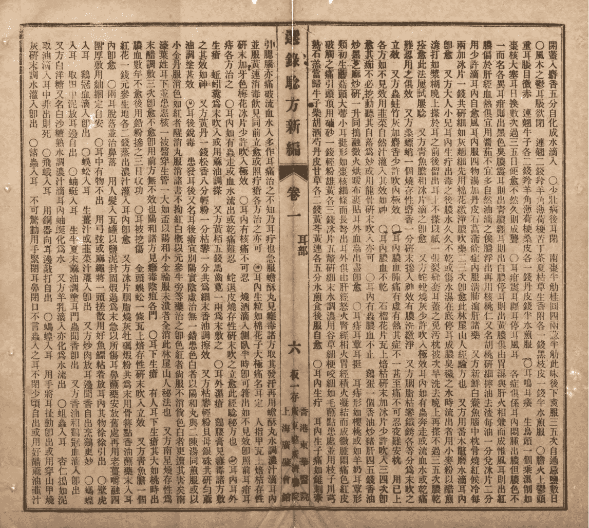 中医古籍《增订验方新编缩本》清光绪三十一年石印本(图13)