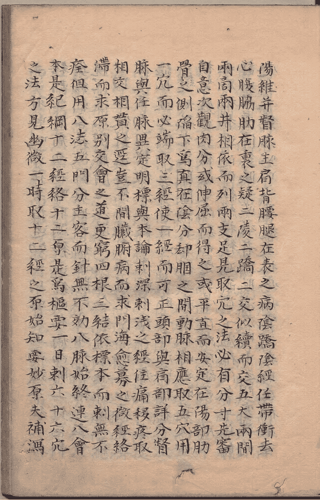 中医针灸古籍《新刊窦汉卿编集针经指南》明成化八年刊本(图3)