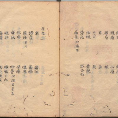 中医方书古籍《师古斋汇聚简便单方》清代手抄本
