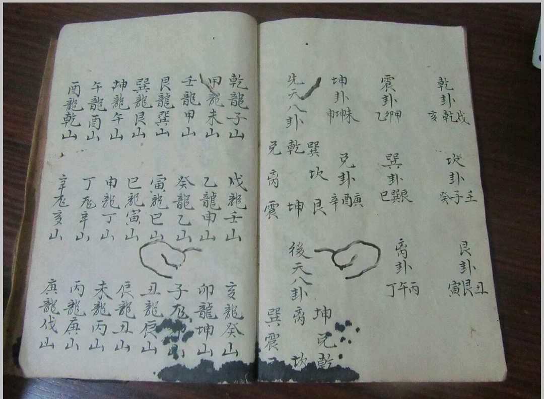 清代风水日课古籍《山运日课书》手抄本(图4)