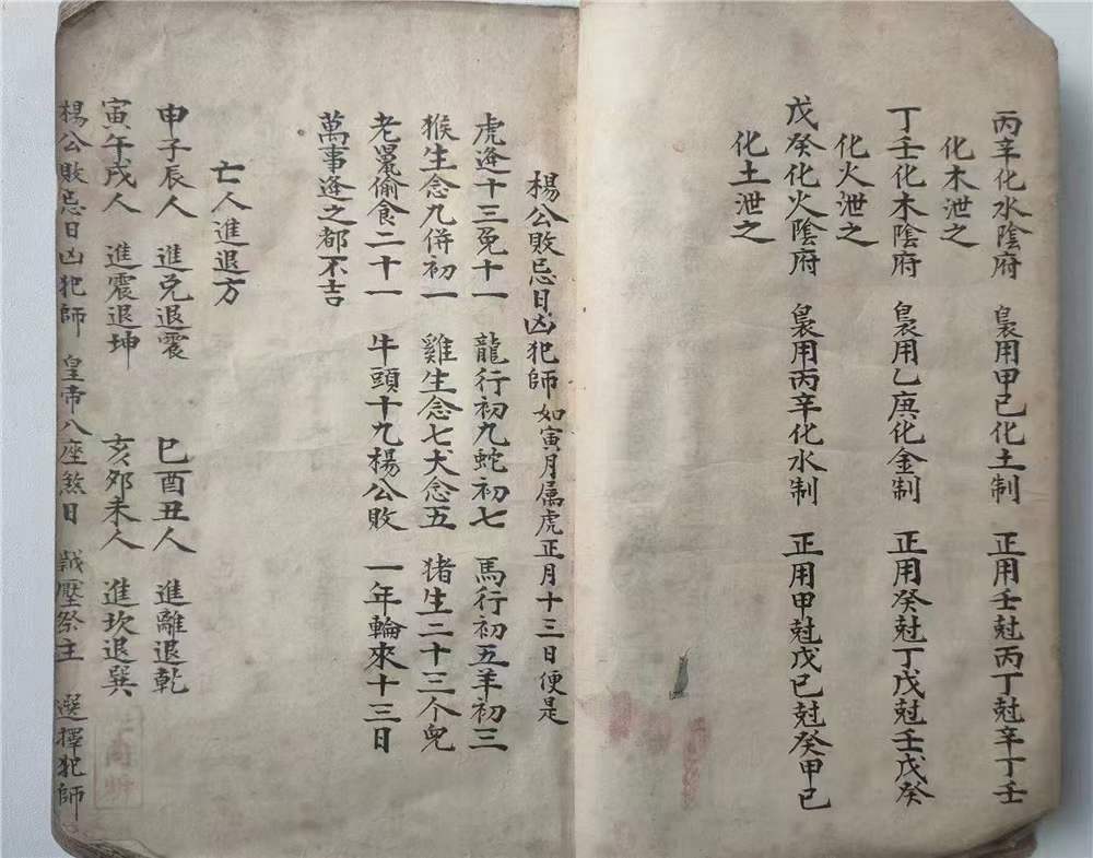 风水古籍《地理二十四山分金催补》清代抄本(图2)