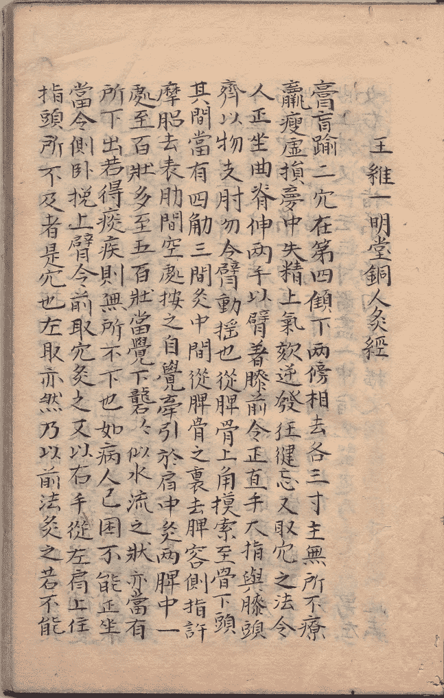 中医针灸著作《新刊庄季裕编灸膏肓腧穴法》明万历年王月轩抄本(图3) 中医针灸著作《新刊庄季裕编灸膏肓腧穴法》明万历年王月轩抄本(图3)