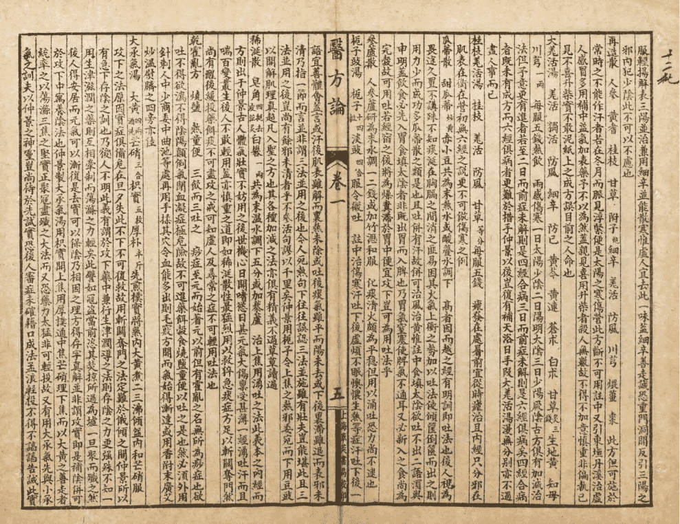 中医古籍《医方论》清同治四年(图6) 中医古籍《医方论》清同治四年(图6)