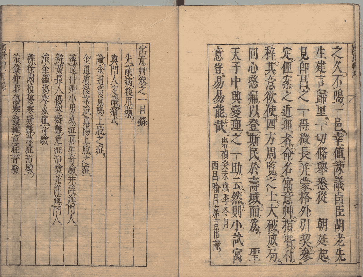 中医方书古籍《寓意草》清康熙年刊本(图3) 中医方书古籍《寓意草》清康熙年刊本(图3)