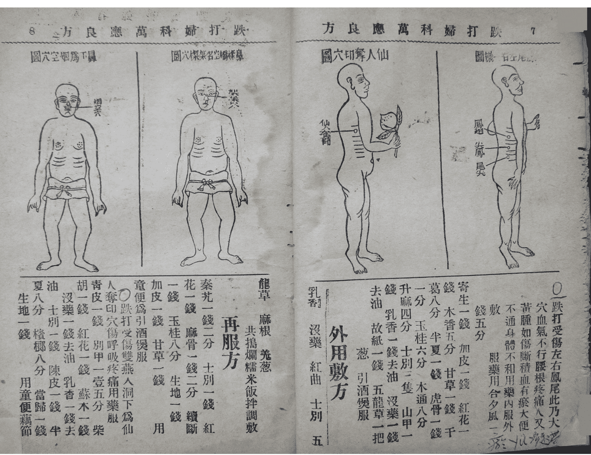 少林寺真本跌打《万应良方》民国二十七年香港五桂堂书局编印(图6)