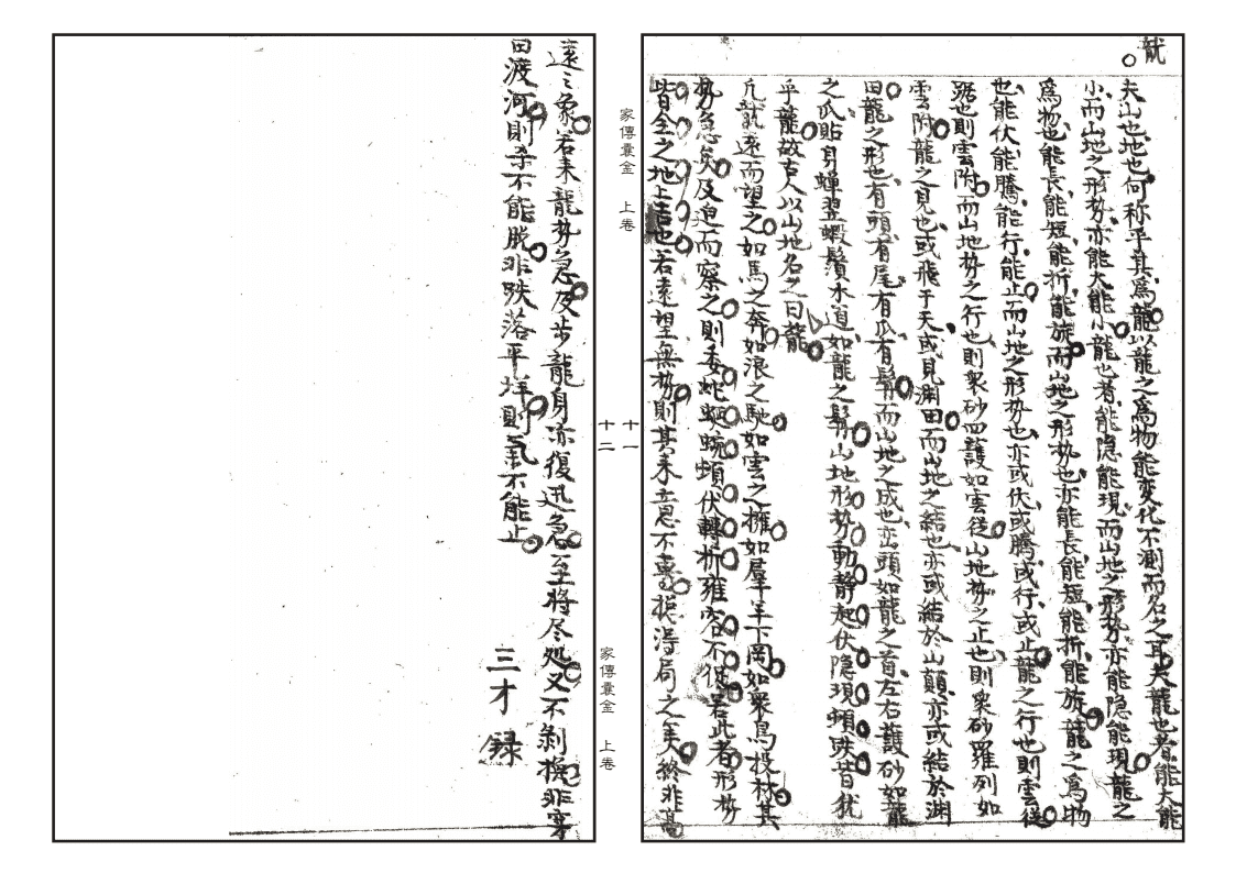 《摘录家传地理囊金诸窍》(图5)