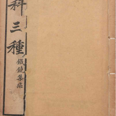 《幼科三种铁镜集症》9卷3种