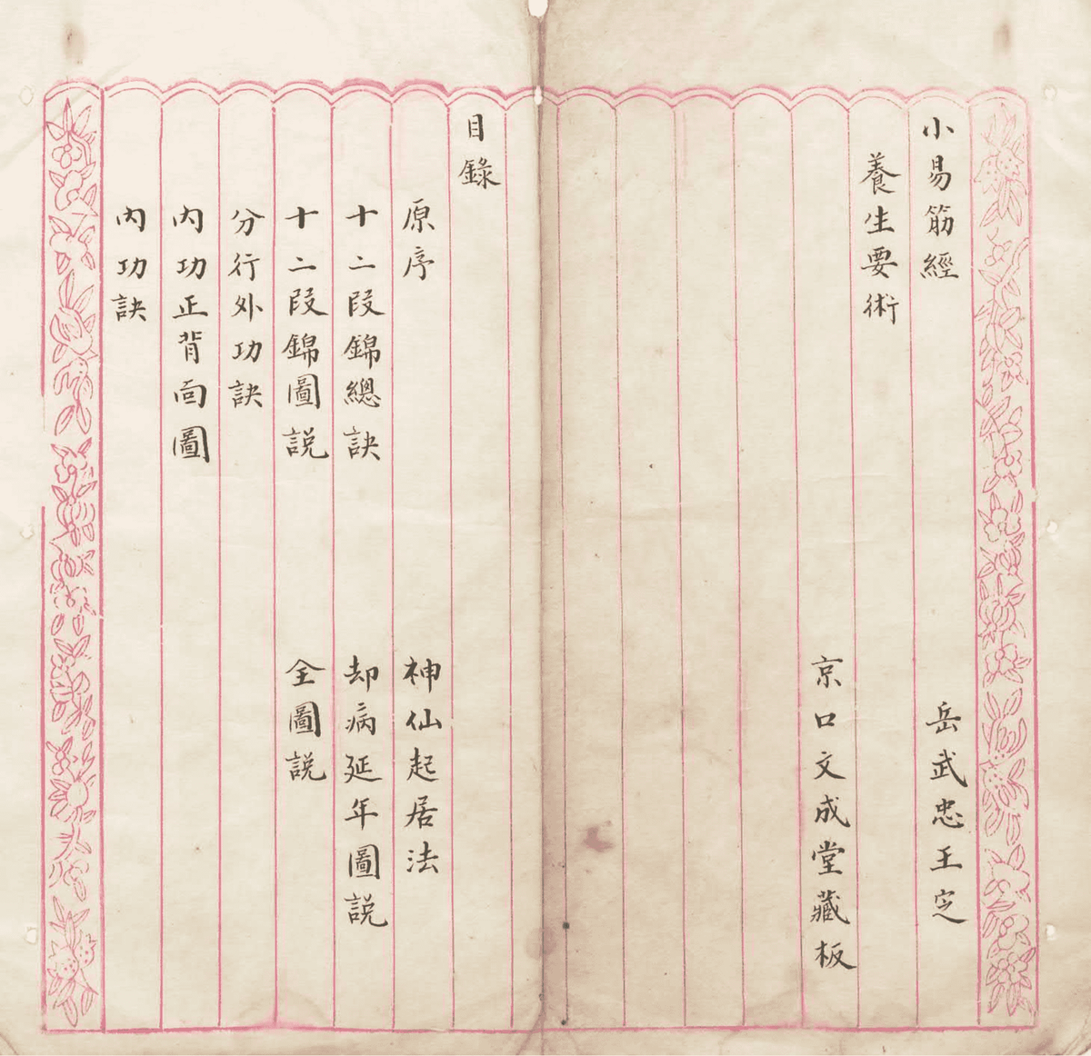 《小易筋经养生要术》(图1)