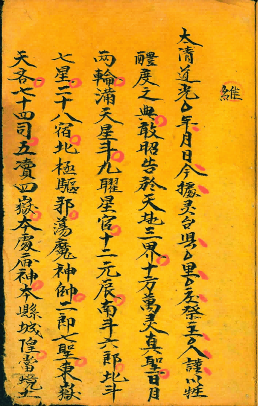 清代道教抄本《道家祝由书》(图9)