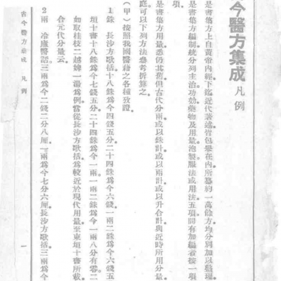 《古今医方集成》上下两册