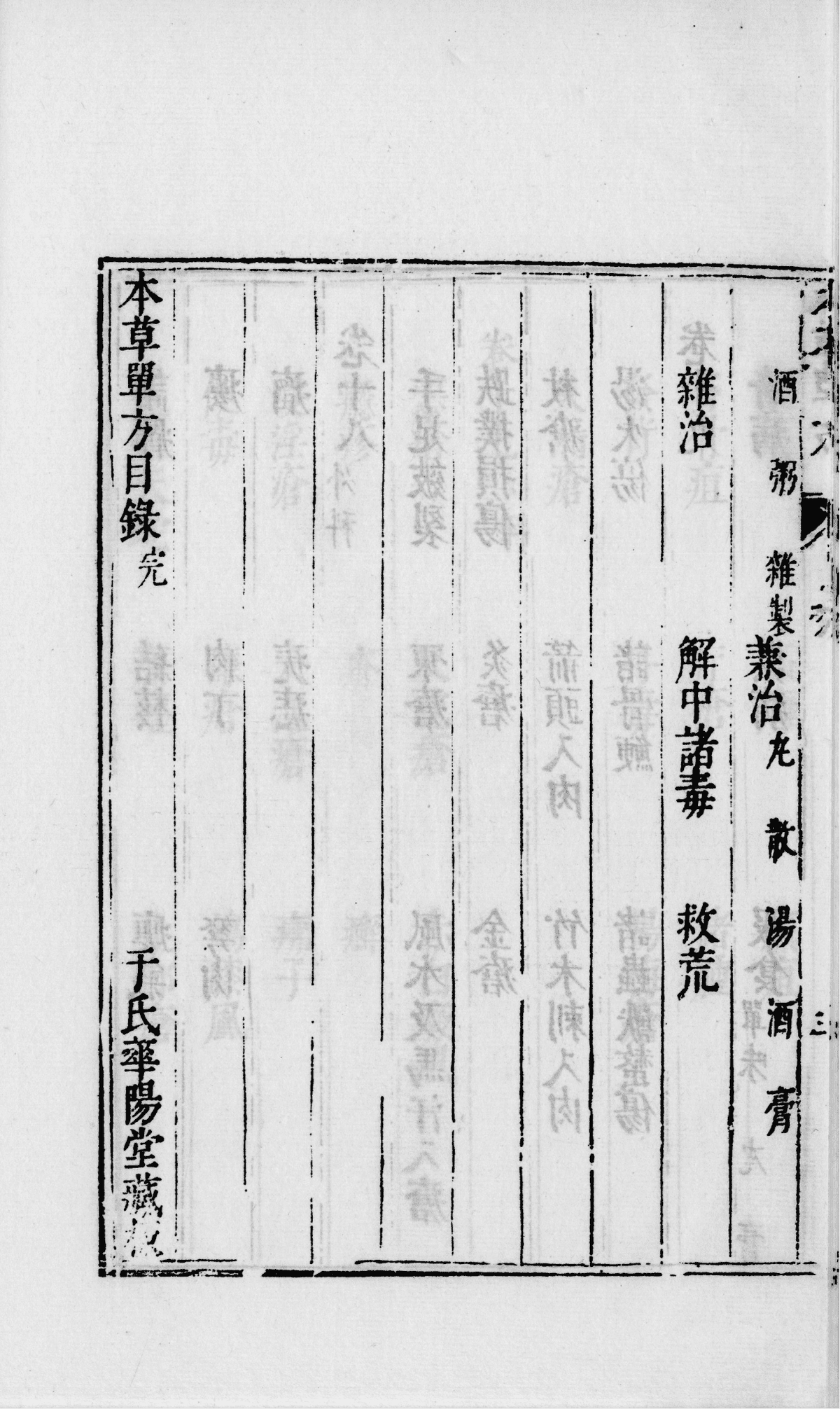 《本草单方》19卷6册(图34) 《本草单方》19卷6册(图34)