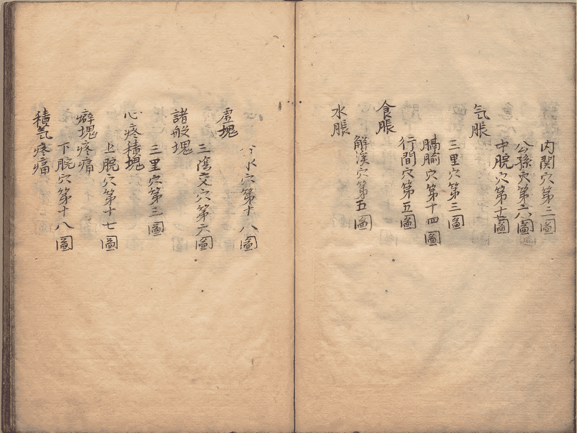 《神农皇帝真传针灸图》(图6)