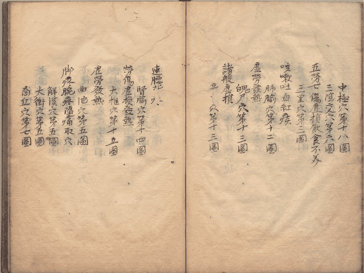 《神农皇帝真传针灸图》(图8)