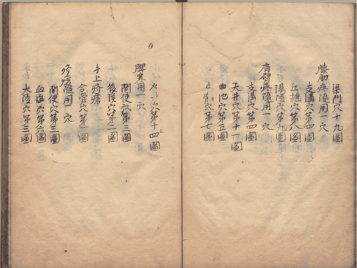 《神农皇帝真传针灸图》(图10)
