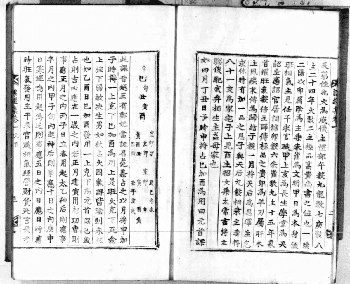 《大六壬课经集》3册3卷(图5)